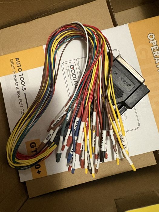 Godiag GT100+ с дисплей OBD Breakout Box / Bench Tool