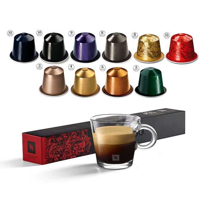 Капсульный кофе Nespresso Original в ассортименте! Доставка по городу!