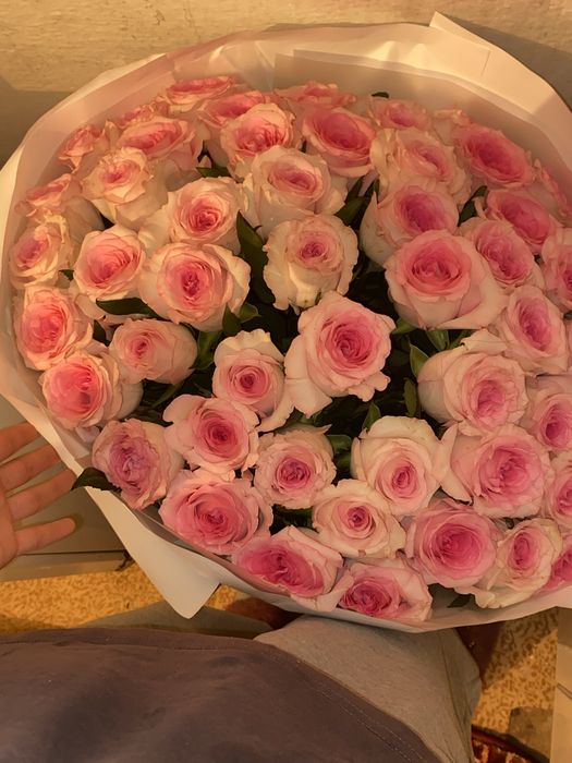 цветыы 51 штук роза