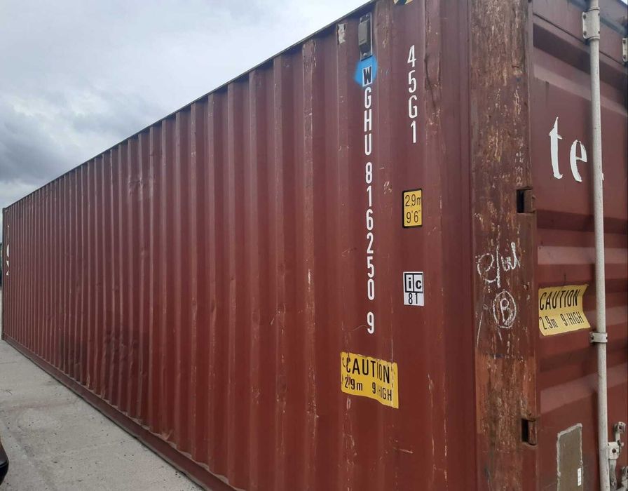 Контейнер морской 40НС. Казахстан, г. Лисаковск
