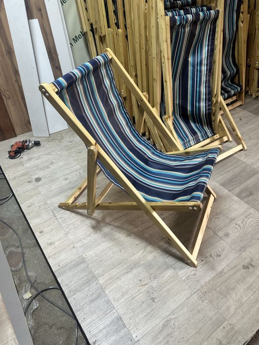 Шезлонг из дерева