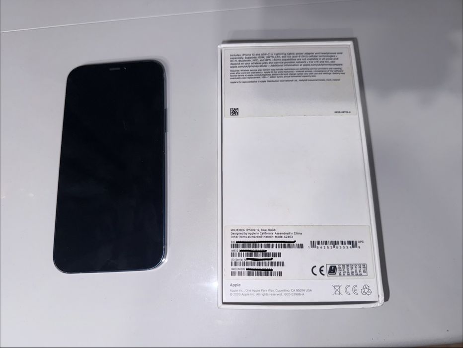 iPhone 12 синий 64 ГБ