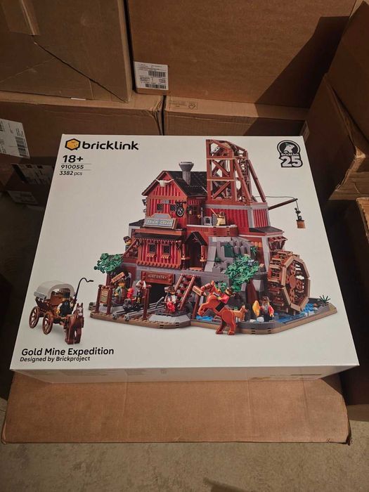 Lego Bricklink Series 6 910055 Gold Mine Expedition