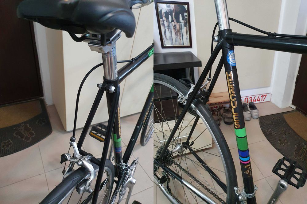 Hercules Ventimiglia - cursiera/oras - TT.58 ST.58 11.12kg 2x6 indexed