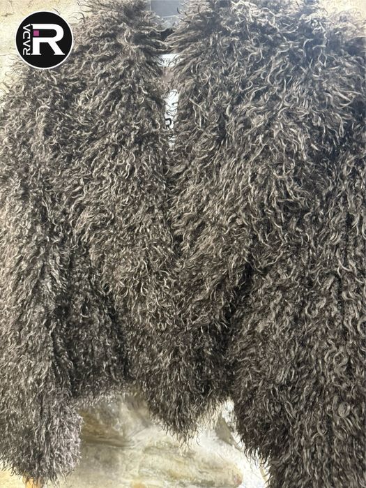 Промо!!!Палто тип монголска вълна