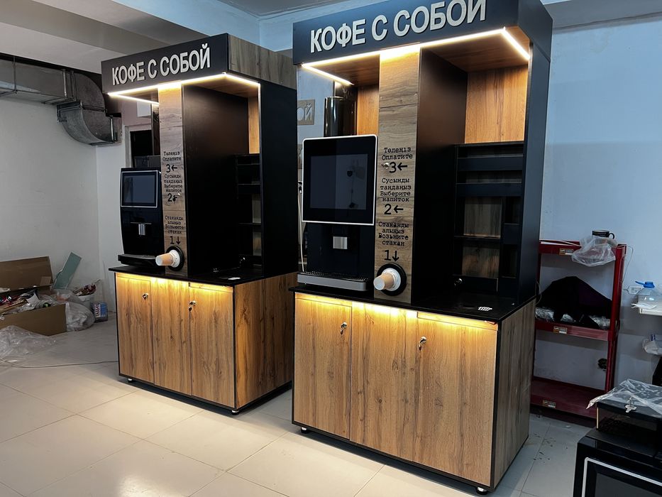 Кофейня самообслуживания, кофе аппарат LV307 Jetinno JL24. Кофеаппарат