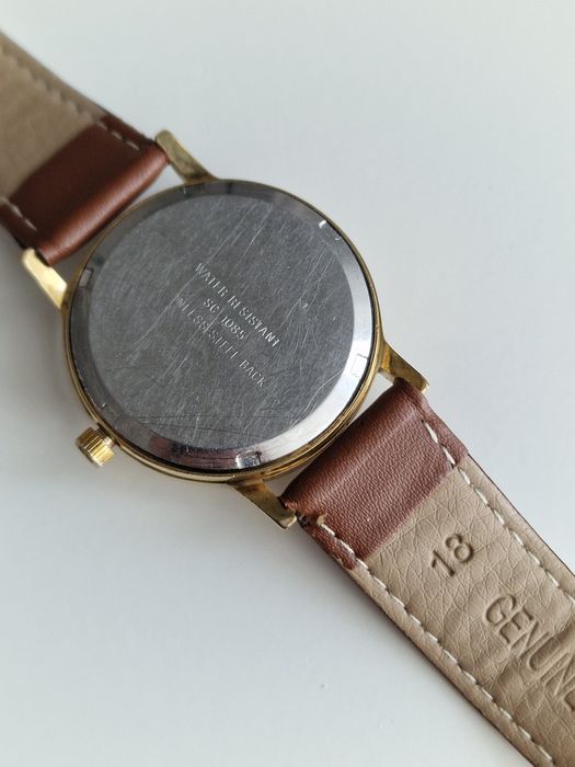 Ceas automatic placat cu aur Swiss made marca Gama. Mecanism ETA2472.