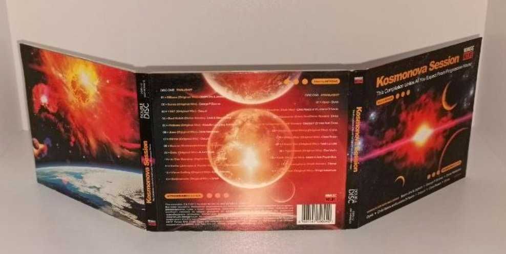 музыкальные 2 CD диска оригинал Kosmonova Session прогрессивного хауса