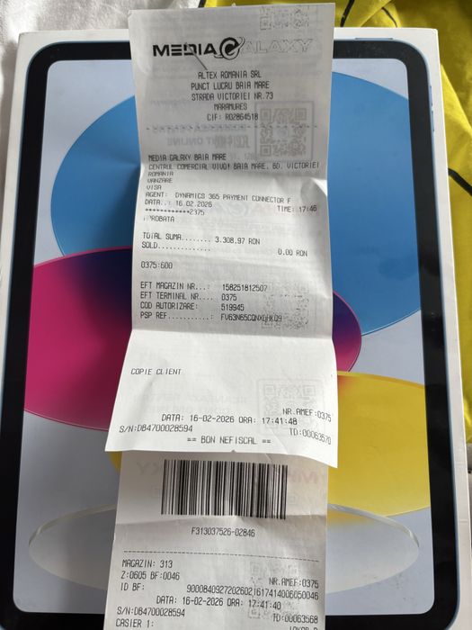 iPad (A16) Wi-fi