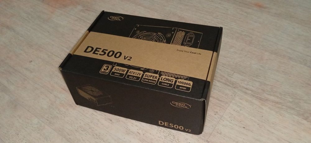 DeepCool De500v2 500W блок питания для компьютера 500ватт