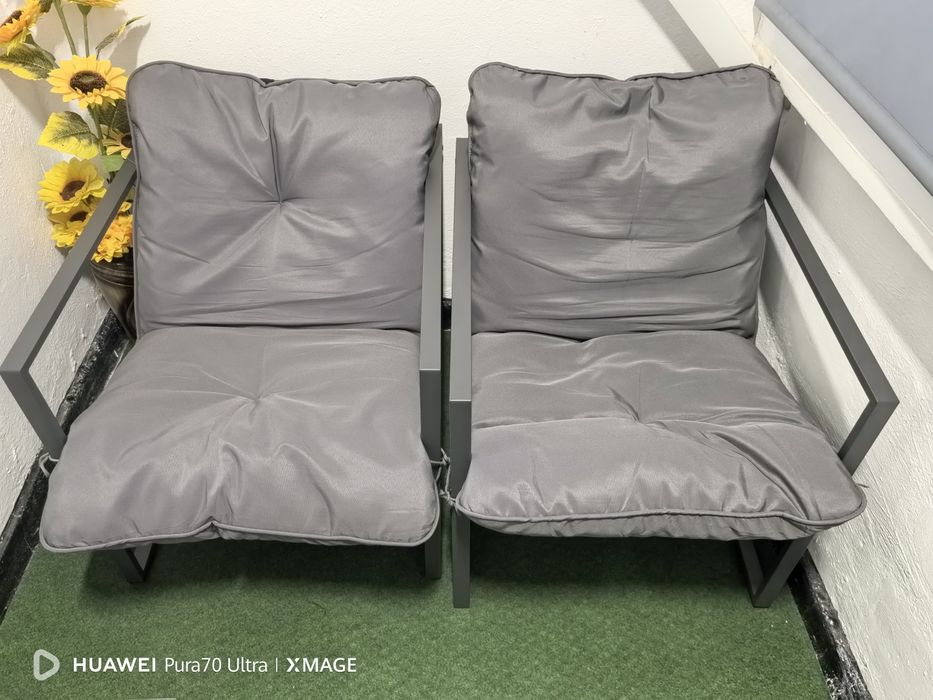 Градински столове с маса