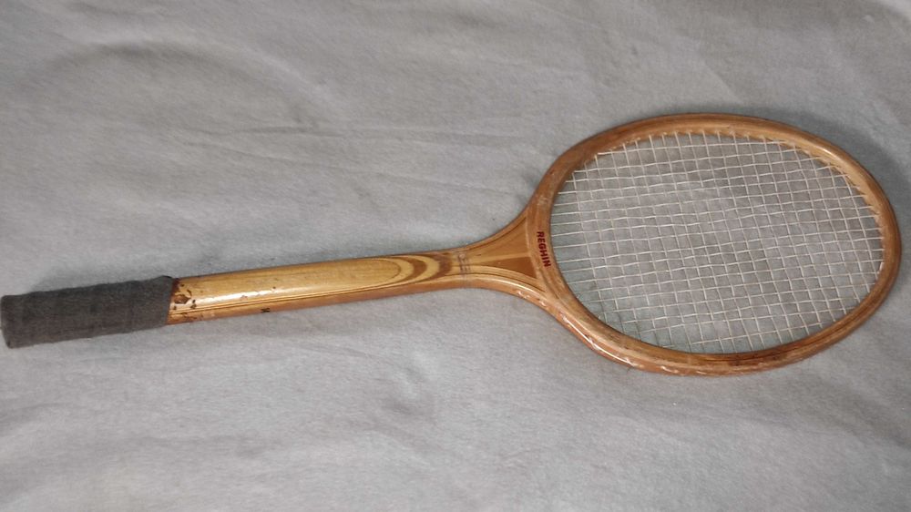 rachete tenis camp de colectie din lemn