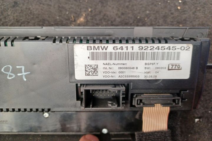 Comanda clima 64119224545-02 9224545 64119224545-02 9224545 BMW Seria