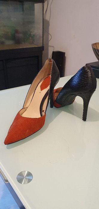 Pantofi Zara din piele