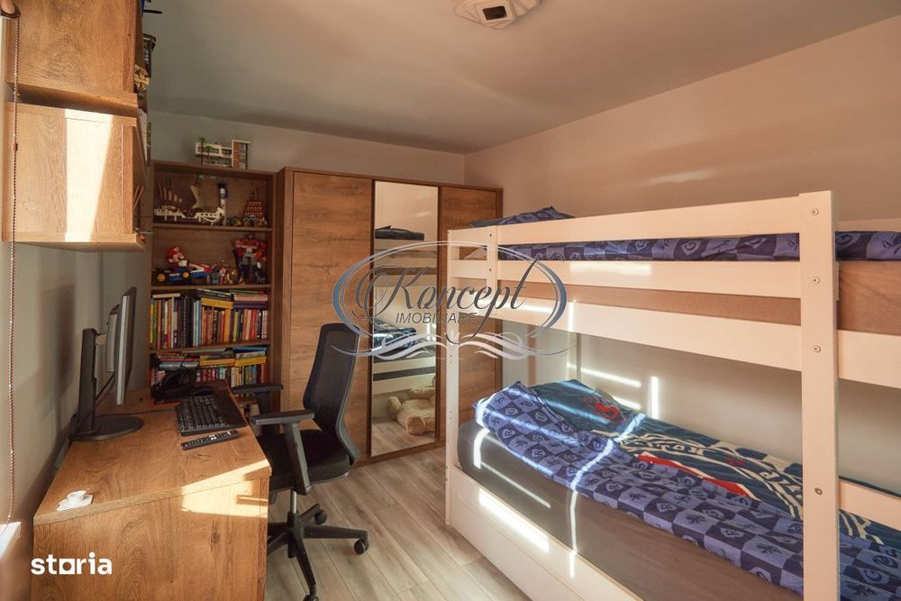 Casa in triplex, 120 mp utili, renovata total, Cuza Voda Floresti