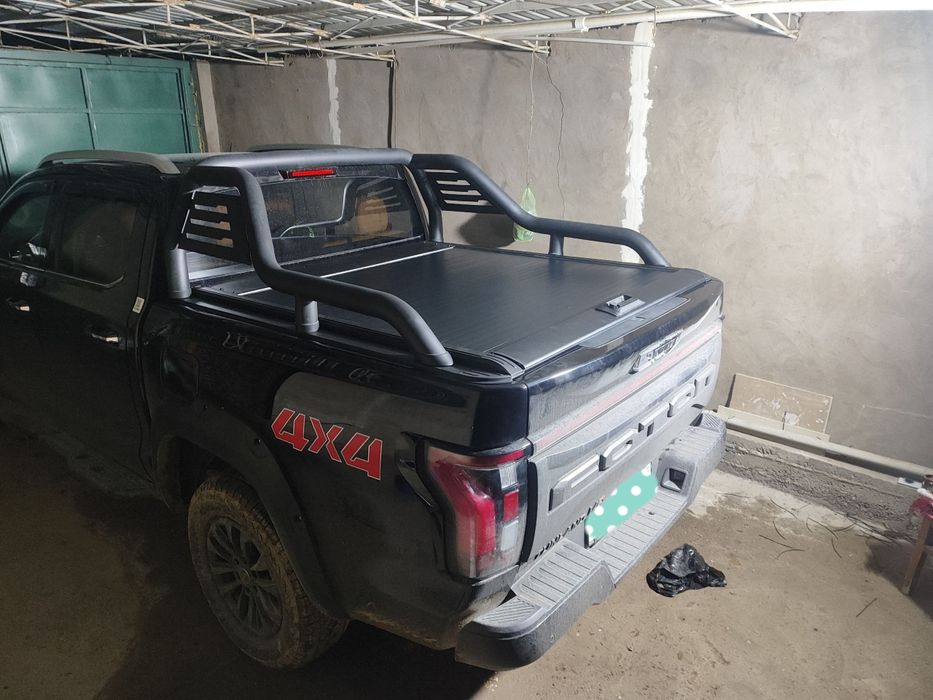 Foton tunland v9. Раздвижная шторка кузова пикапа