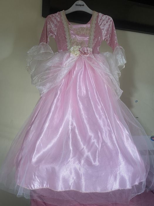 Детска рокля за принцеси, ръст 116, 5-6 годинки