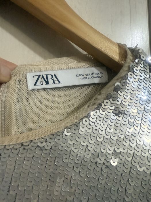 Платье в пайетках ,Zara