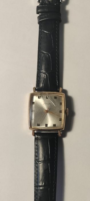 Ceas aur masiv 14K (583) NAIRI – Mecanism Poljot 17 Jewels, Servisat recent