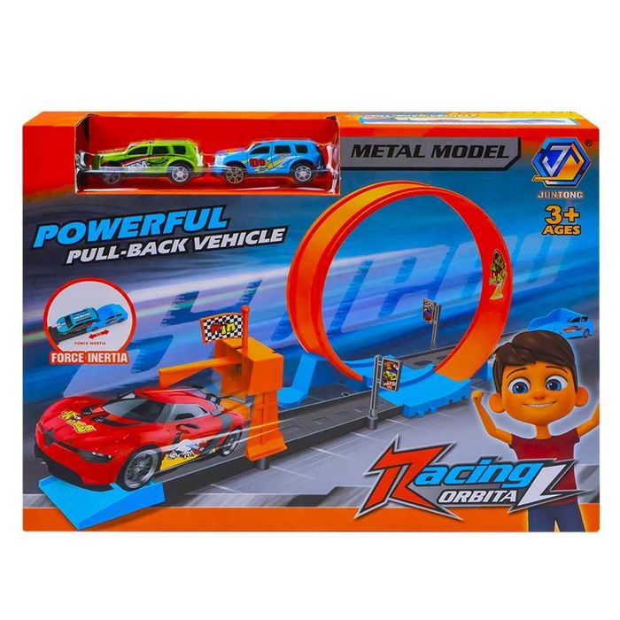 Vand Pista de curse de masini cu accesorii NOUA