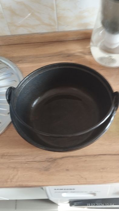 Казан чугун новый