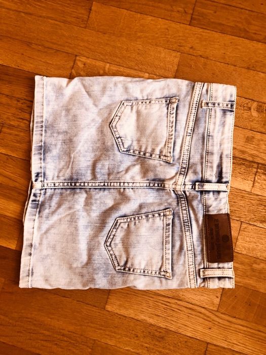 Полички НМ тюл и дънкова