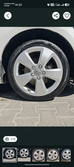Jante audi Volkswagen Mercedes  Seat Skoda 17  5x112 205 50/45 17 skoda
