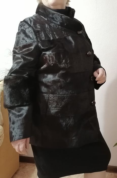 Полушубок норковый