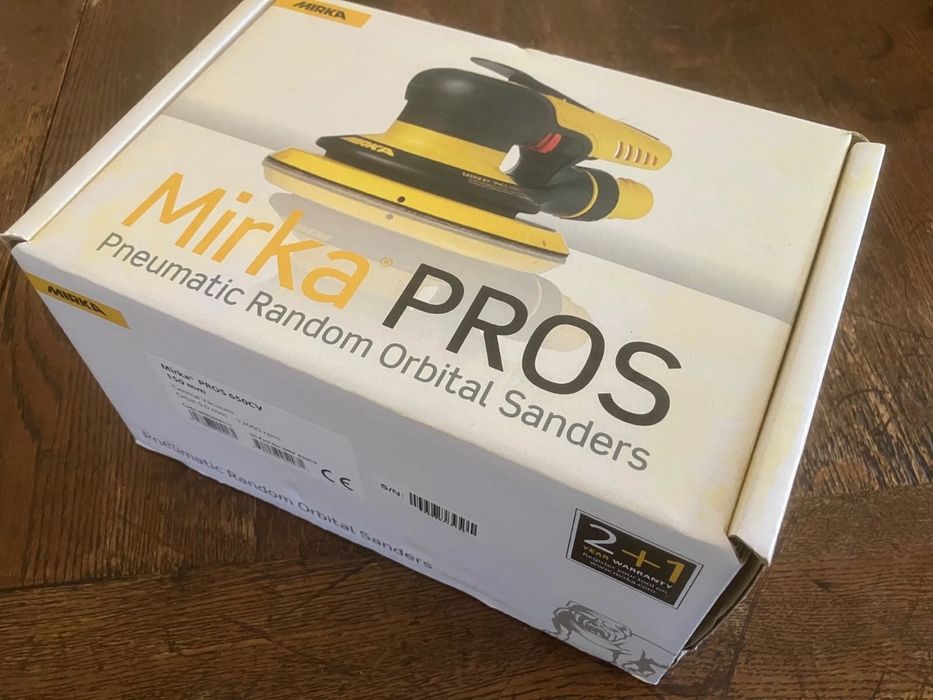 Mirka Pros 650CV 150мм 5.0мм - Пневматична Орбитална Шлайфмашина