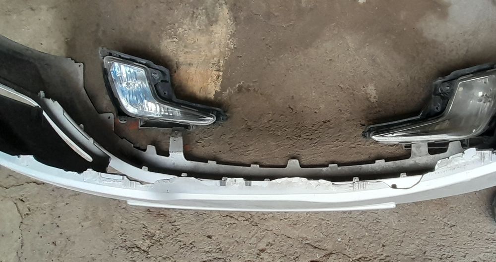 Бампер и противотуманник киа рио до ристайлинг