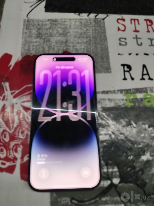 iphone 14 pro 128 tal 81 yomks hamma joy ishlid narxi 520$ 500$ berama
