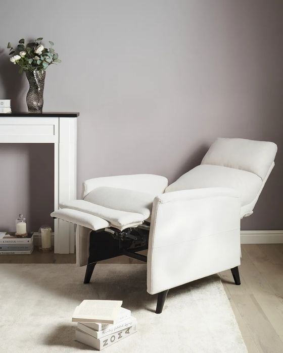 NOU Fotoliu cu recliner SELVIK, suport picioare