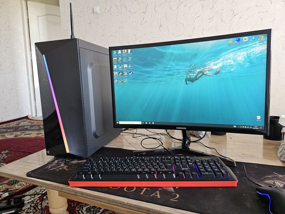 Игровой Пк сотилади Cs2&Dota2&Gta5
