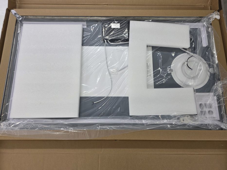 120x70см LED Огледало за баня, 5x увеличение, тъч контрол, нагревател против изпотяване