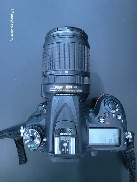 фотоаппарат Nikon D7200 в отличном состоянии