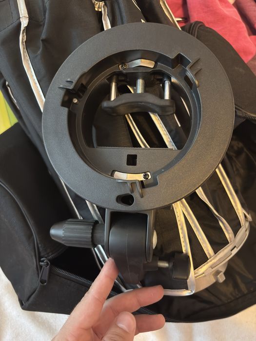 Beauty dish Softbox Phottix Rani 60cm pliabil + adaptor Bowens