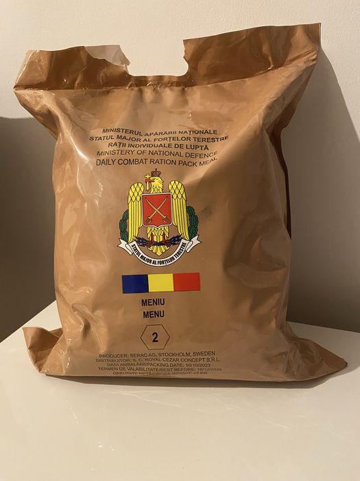 Meniuri MRE , 7 bucati