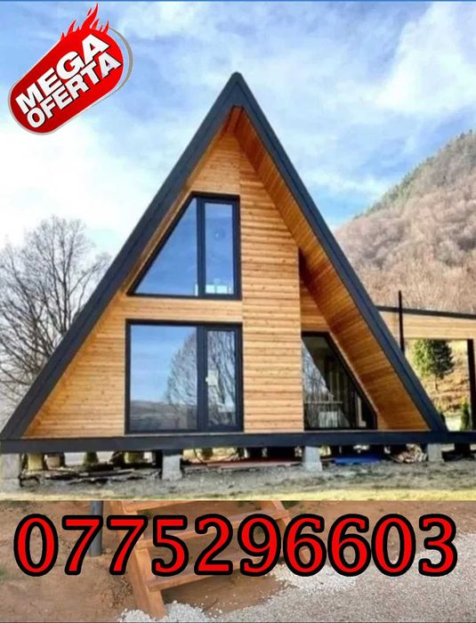 Construim case modulare la cheie, locuinte pe structura metalica