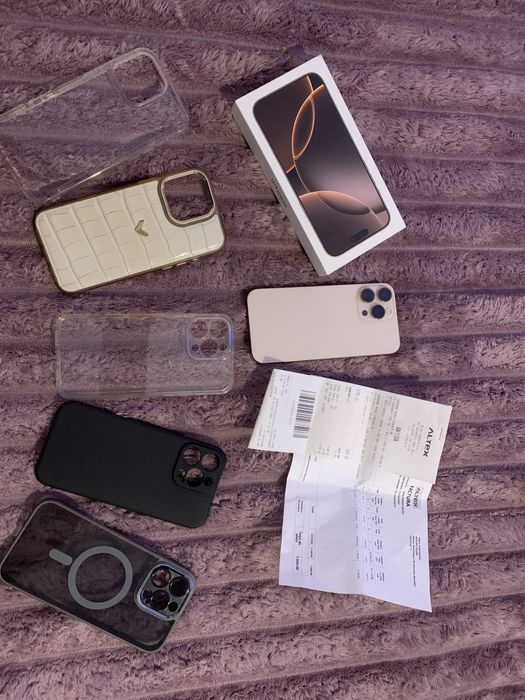 Iphone 16 pro max 256gb la cutie si factura altex schimb cu 15 pro max