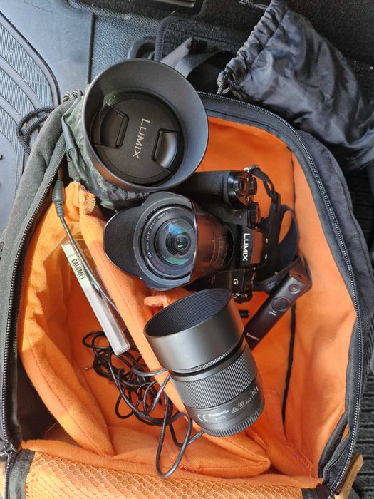 Kit Complet Panasonic Lumix G80 + 3 Obiective