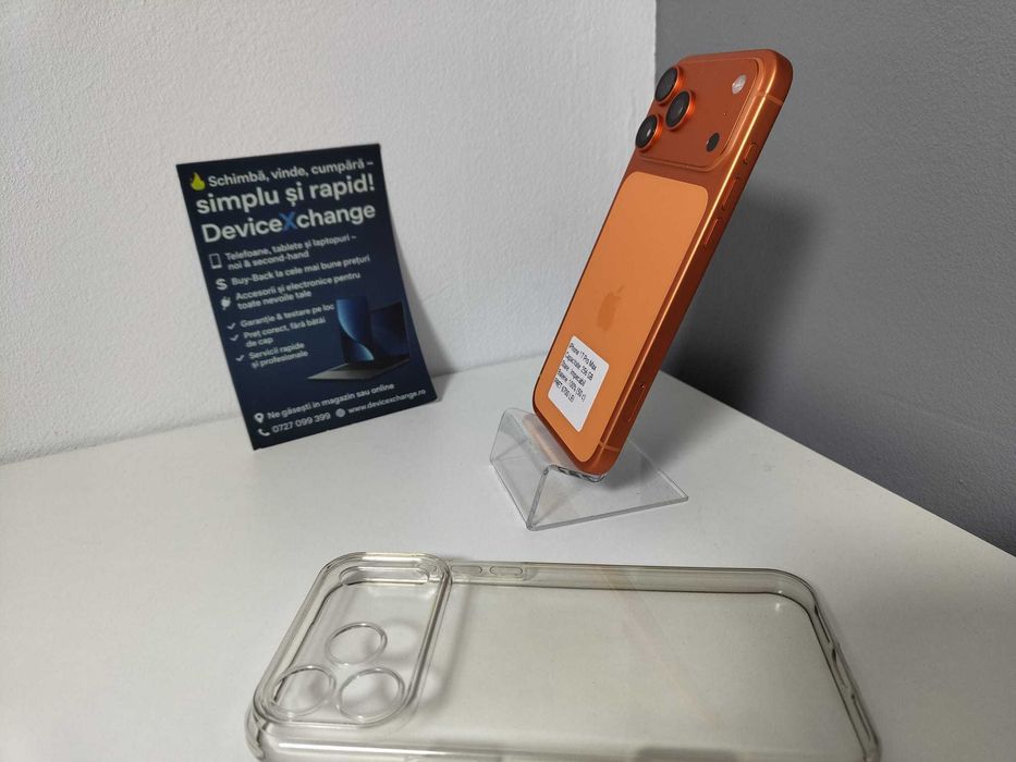 iPhone 17 Pro Max Orange 256 100% * Garantie *Buy Back * deviceXchange