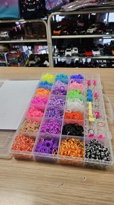 Пълен Комплект мъниста за гривни 42000 части/Ластици за гривни