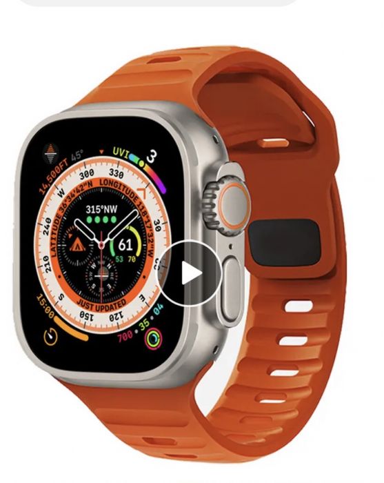 Curea Bratara Metalica Apple Watch seriile 1-9 , SE si Ultra, 42-49mm