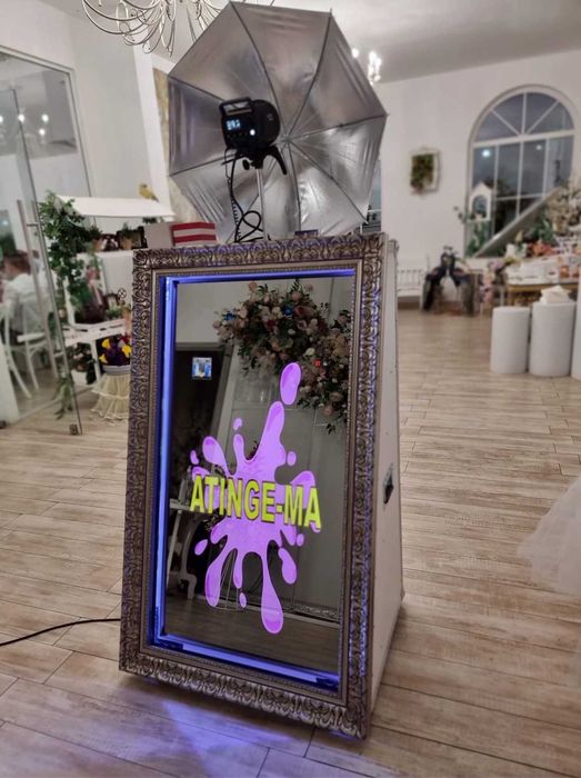 Cabina foto /oglinda foto/Fum greu/Platforma 360/Baloane cu fum