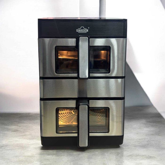 Аэрогриль Uakeen ZL-1720 Dual-14лт с гарантией 1 год+ доставка.