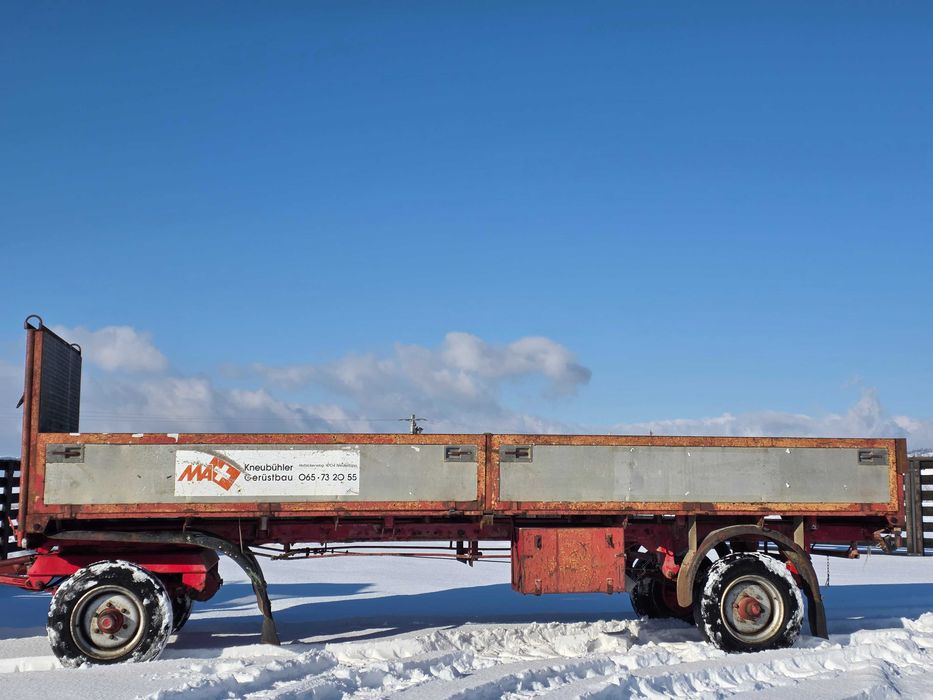 Remorcă agricole 6 tone după tractor