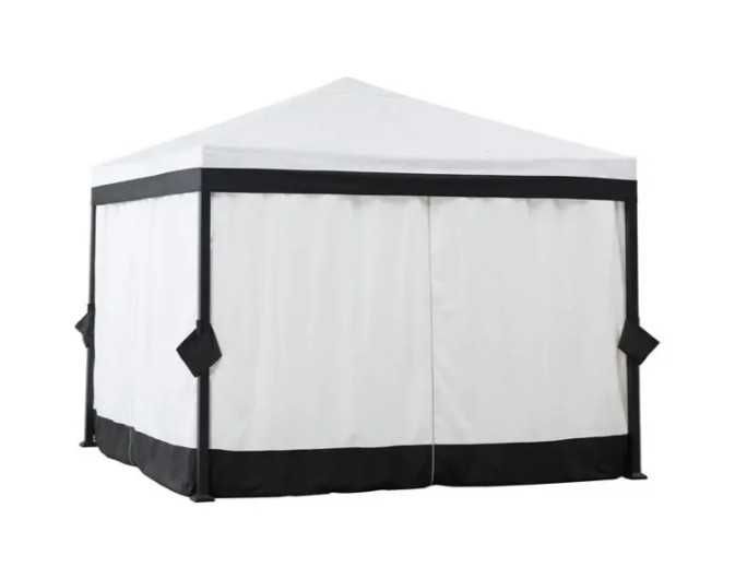 Шатер белый 3х3 для сада дачи