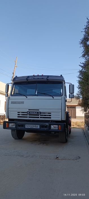 КамАЗ тигач прицеп Кроне