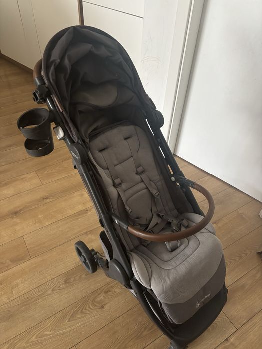 Лятна количка Ergobaby - Metro+ Deluxe, сива
