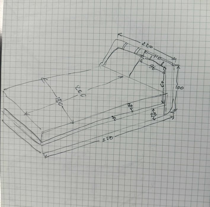 Кровать двухспальная